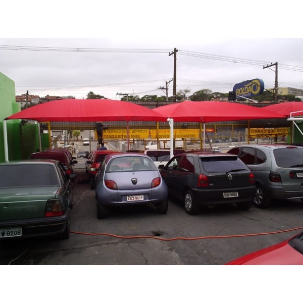 Toldo de Estacionamento Preços em Cajamar - Sombreiro Estacionamento