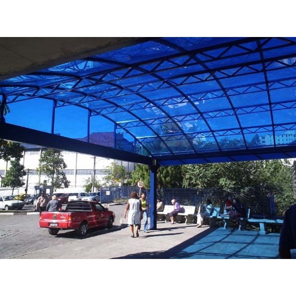 Toldo de Policarbonato no Parque São Lucas - Toldos de Policarbonato